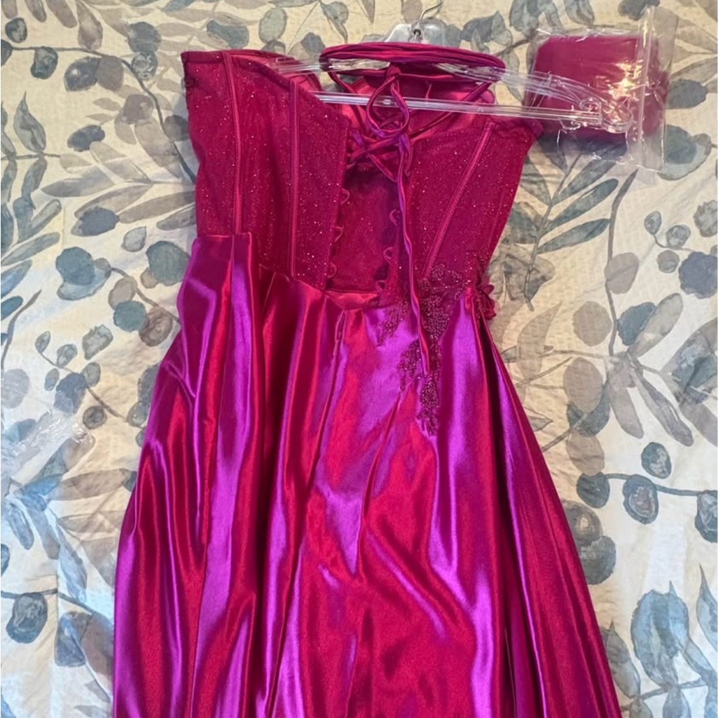 Stunning Magenta Prom Dress